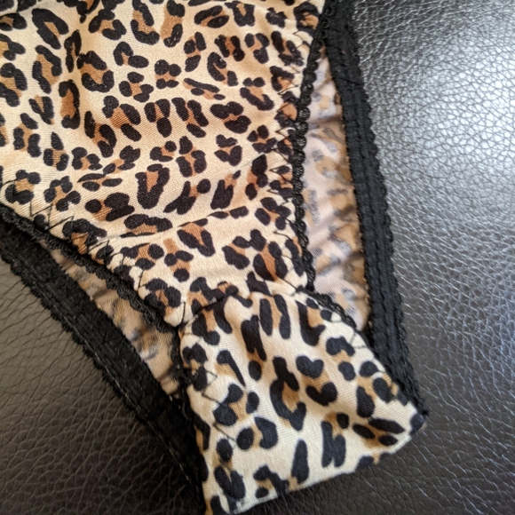 5 for $25! Sexy Cheetah Leopard Thong Panties XS/S - Picture 3 of 5